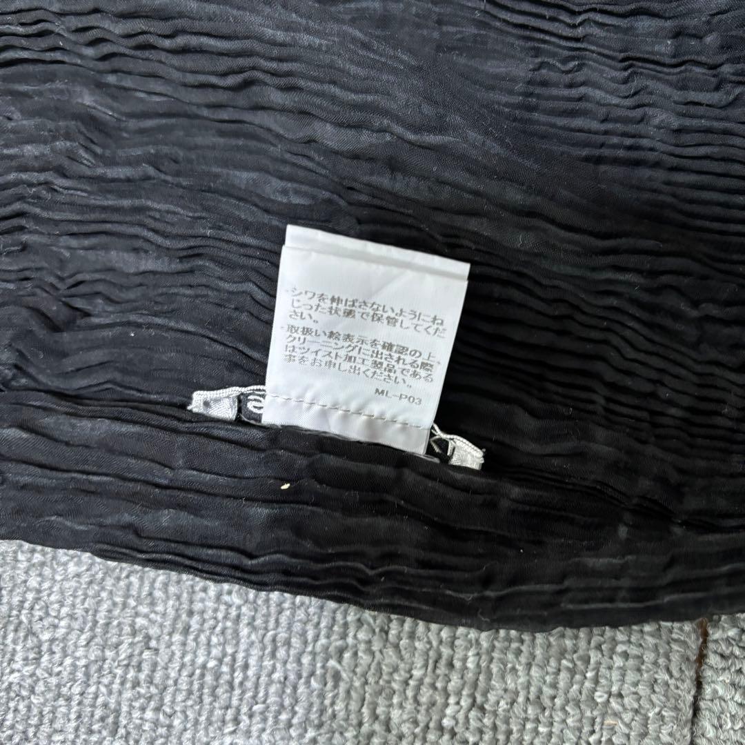 ISSEY MIYAKE リバーシブル プリーツトップス タートル