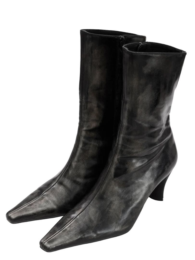 アメリ ★ POINTED TOE GRUNGE LIKE BOOTS【 S 】