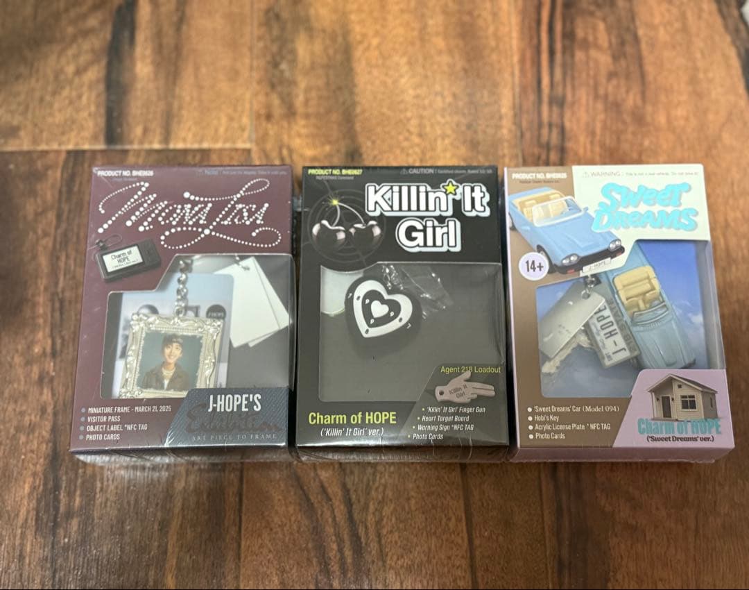 BTS jhope 3セットcharm of hope