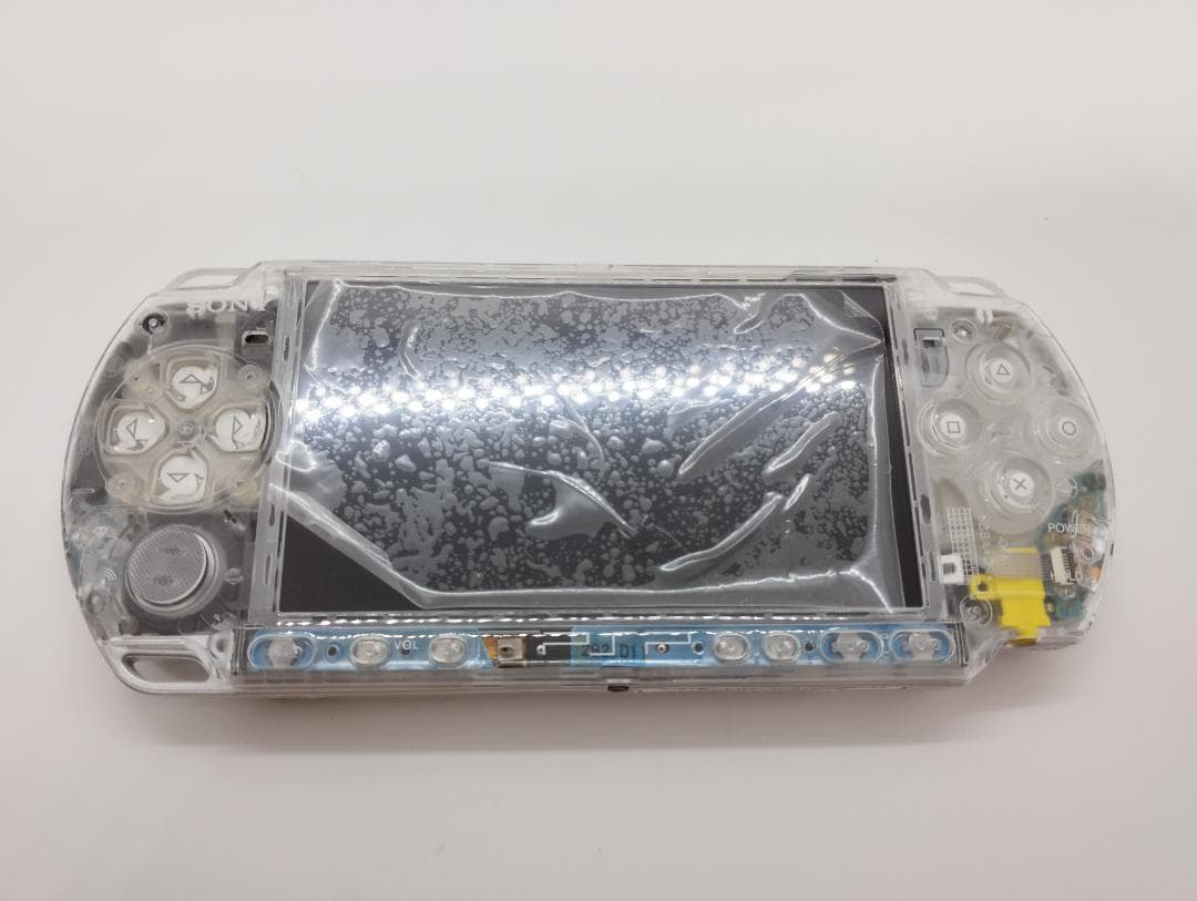 PSP 3000 すぐ遊べるセット【美品・カスタム】スケルトン