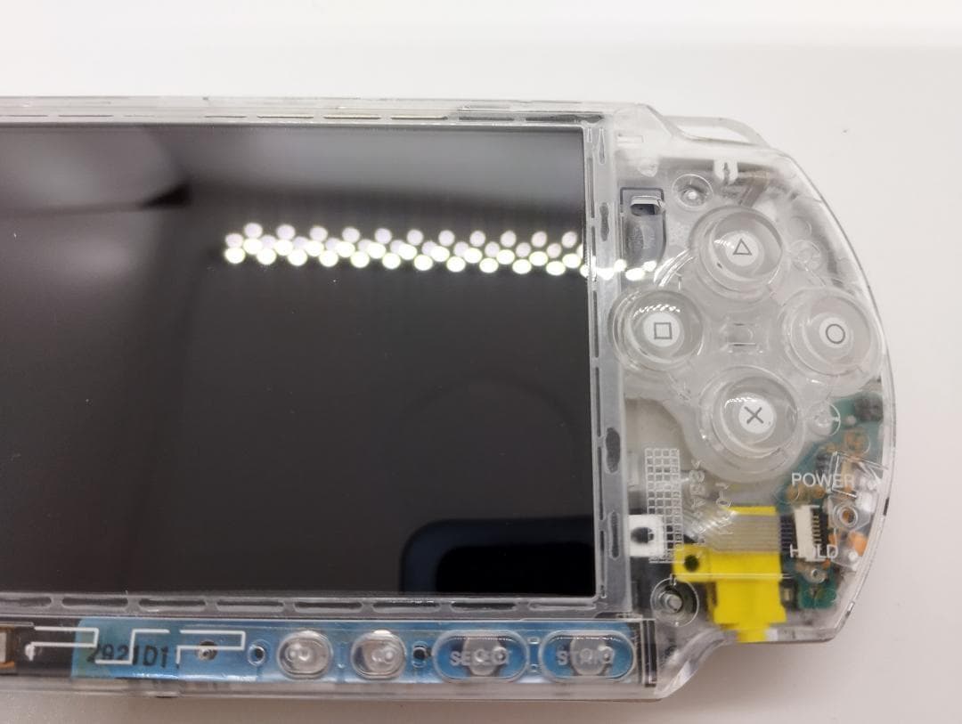 PSP 3000 すぐ遊べるセット【美品・カスタム】スケルトン