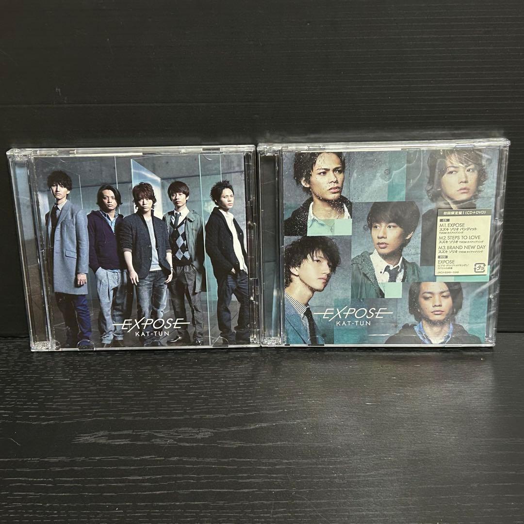 KAT-TUN [ CD＋DVD ] EXPOSE（初回限定盤1&2）帯付き