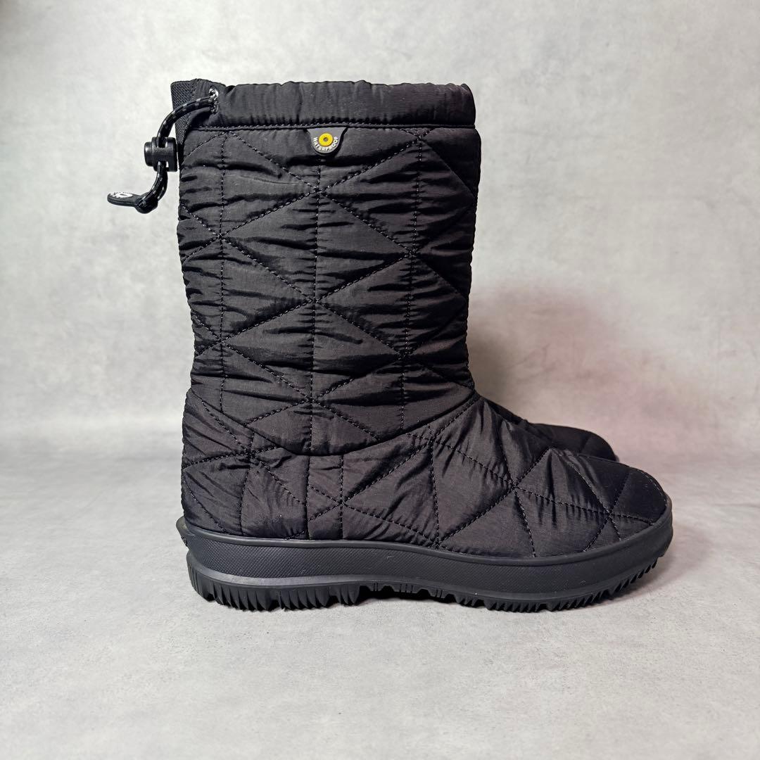 ボグス BOGS スノーデイ ミッド スノーブーツ 防水 防寒 黒 23 美品✨
