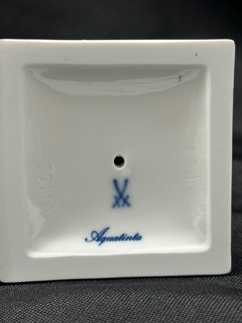 【美品】meissen マイセン　キャンドルホルダー　キャンドル　スタンド