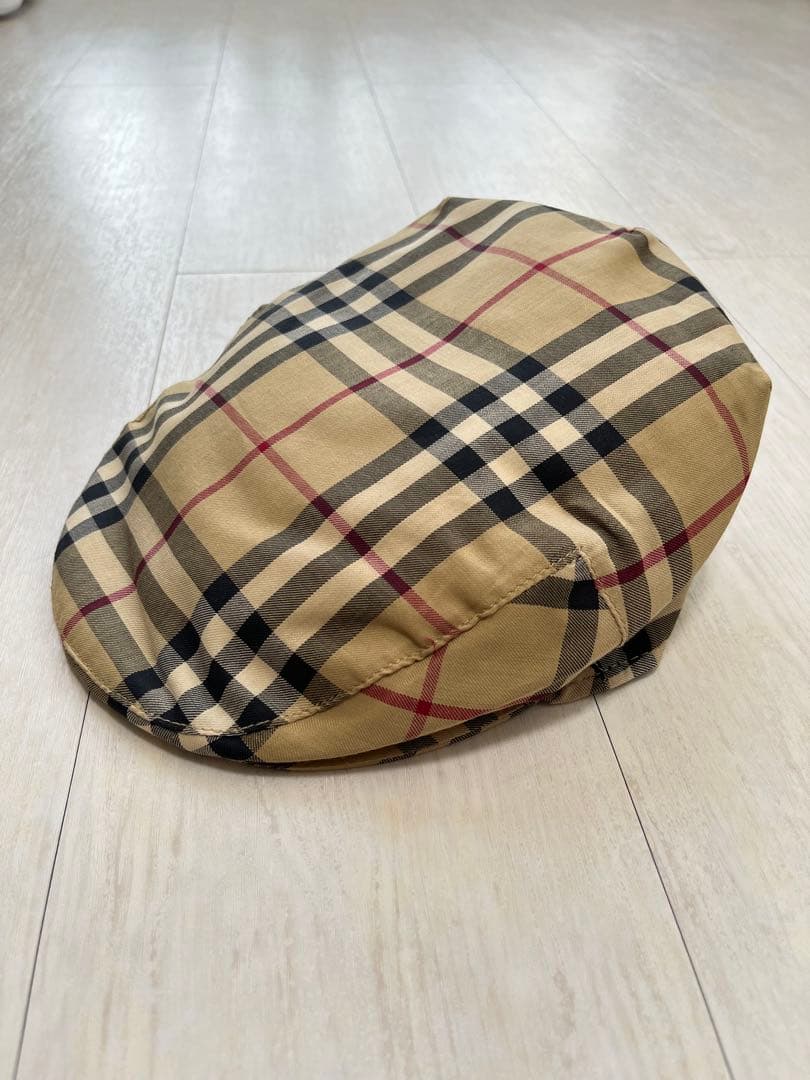 BURBERRY LONDON バーバリー チェック柄 ハンチング　ノバチェック