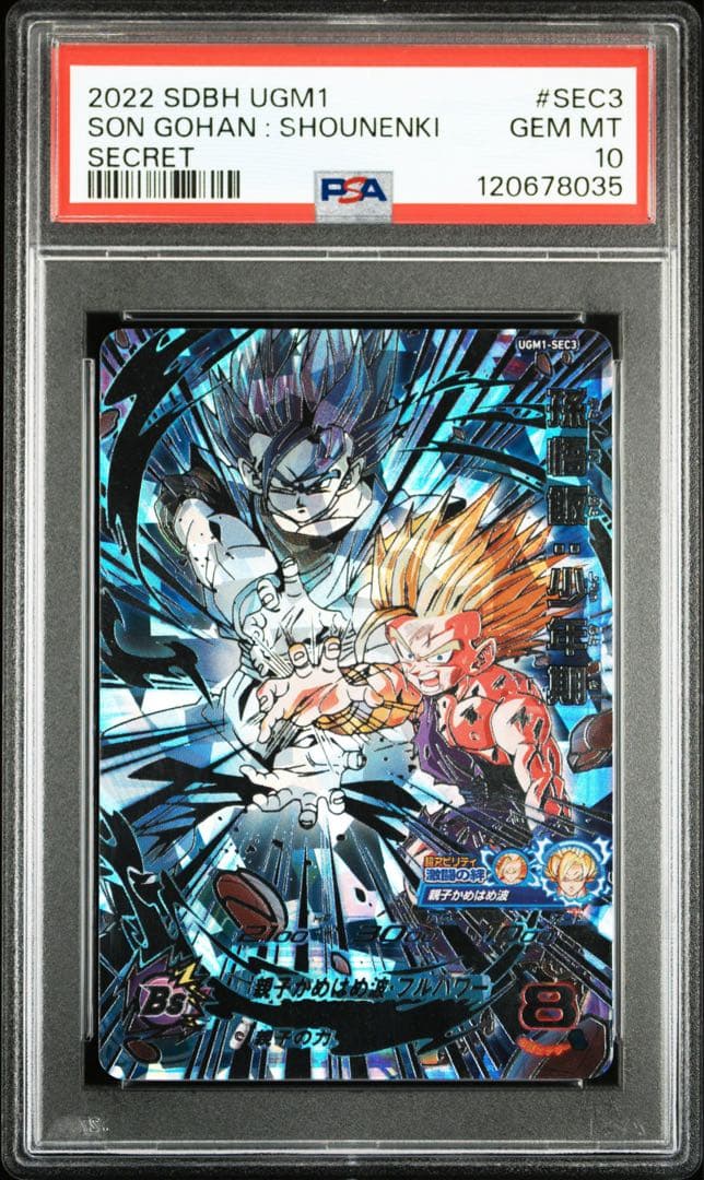 スーパードラゴンボールヒーローズ ugm1-sec3 孫悟飯：少年期