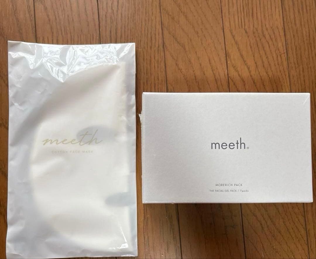 新品　meeth コットンフェイスマスク 7セット