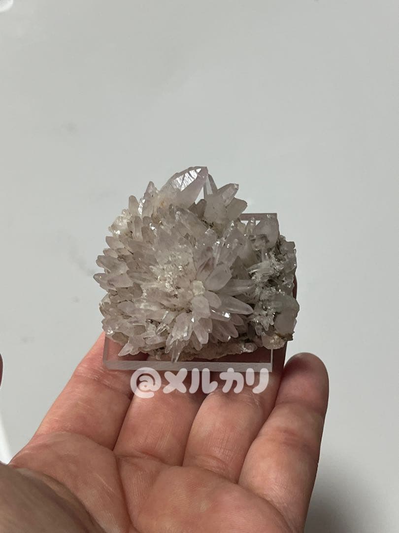 国産鉱物　鉛沢（浦の谷）　紫水晶クラスター