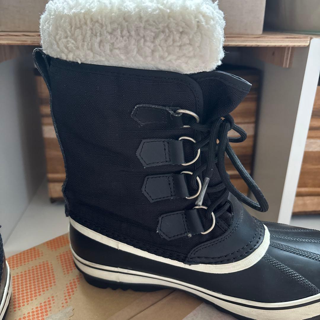 美品 ソレルSORELスノーブーツ 防寒防水 ウォータープルーフ　25cm