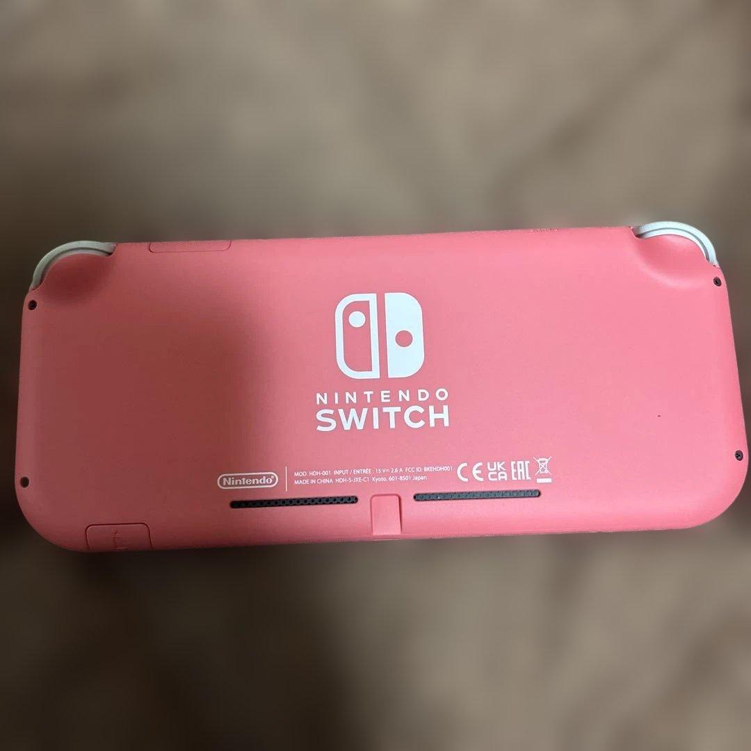 Nintendo Switch Lite ピンク 本体　充電器&箱無し