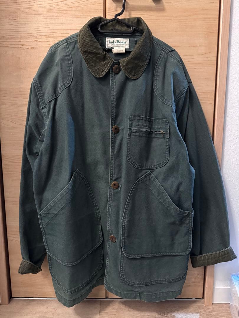 【専用ぽんぬ様】L.L.Bean Mサイズ グリーンカバーオール