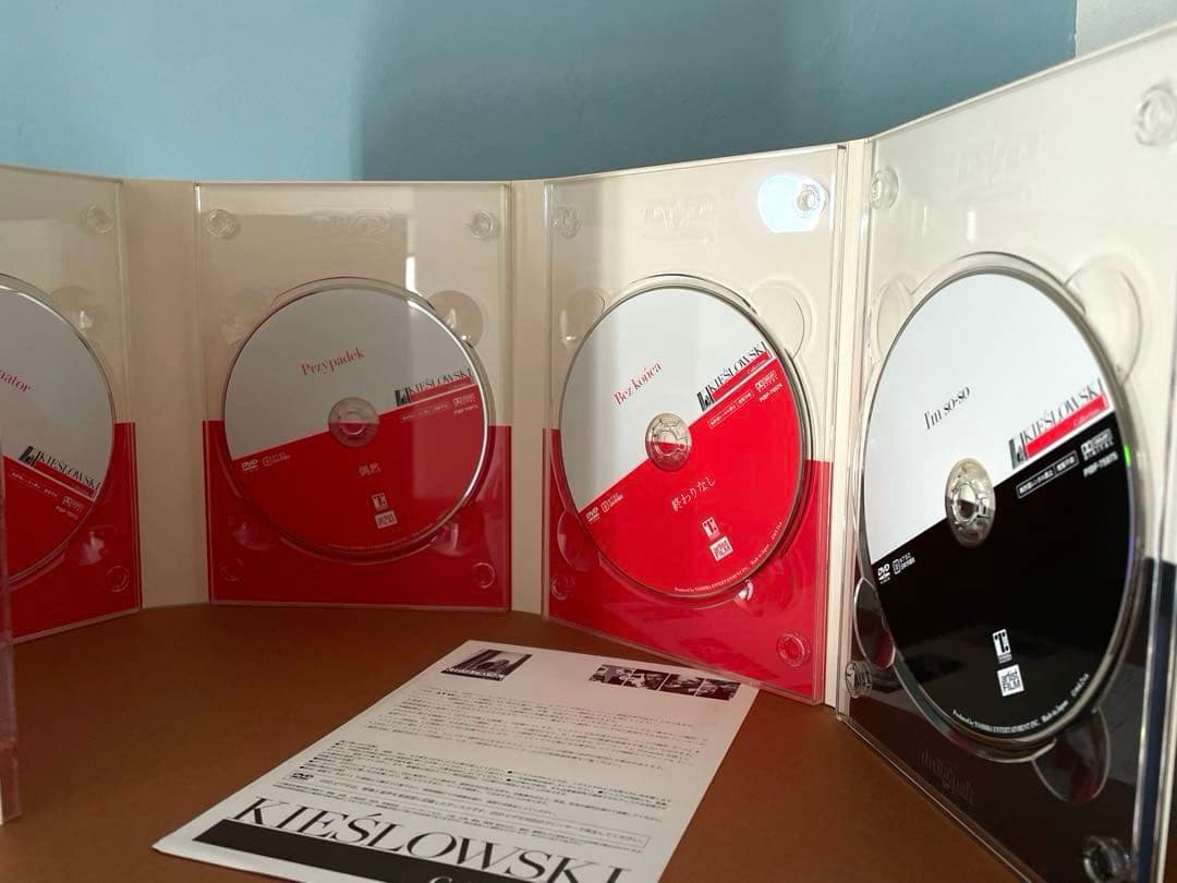 【未開封見本盤有】キェシロフスキ・コレクション l,ll,lll DVD BOX
