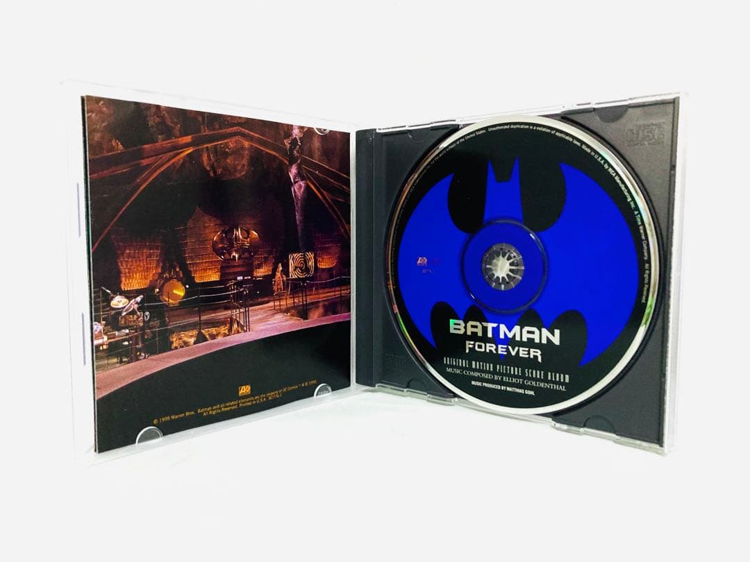 【新品同様】映画『バットマン』シリーズ4作品サントラCD／廃盤／希少プレミア盤