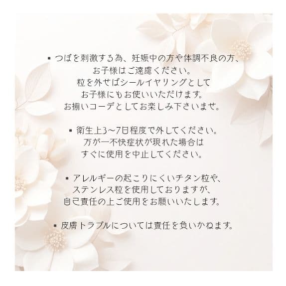 uppi マグレインオーダー専用ページ 耳つぼジュエリー 4セット