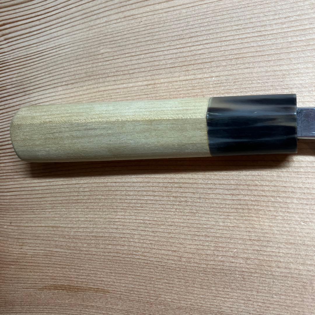 堺宗一作　出刃包丁　天然砥石で本刃付け済み❗️