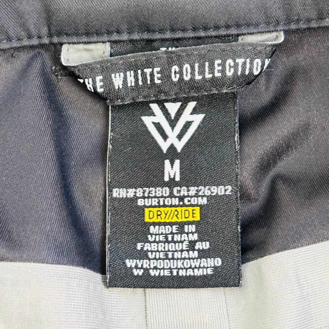 2495【美品】バートン スノボウェア パンツ レディース ホワイトコレクション