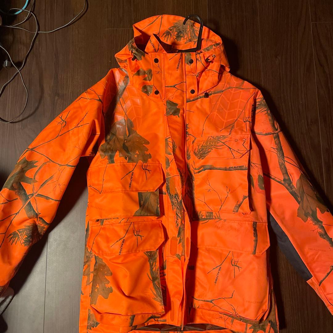 TAGAMI オレンジ迷彩 Mサイズ ミリタリージャケット　狩猟
