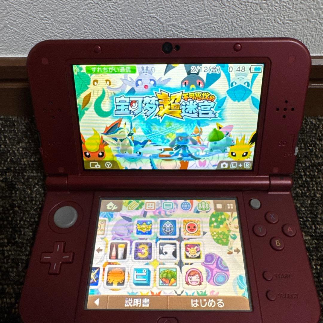 Newニンテンドー3DS LL メタリックレッド