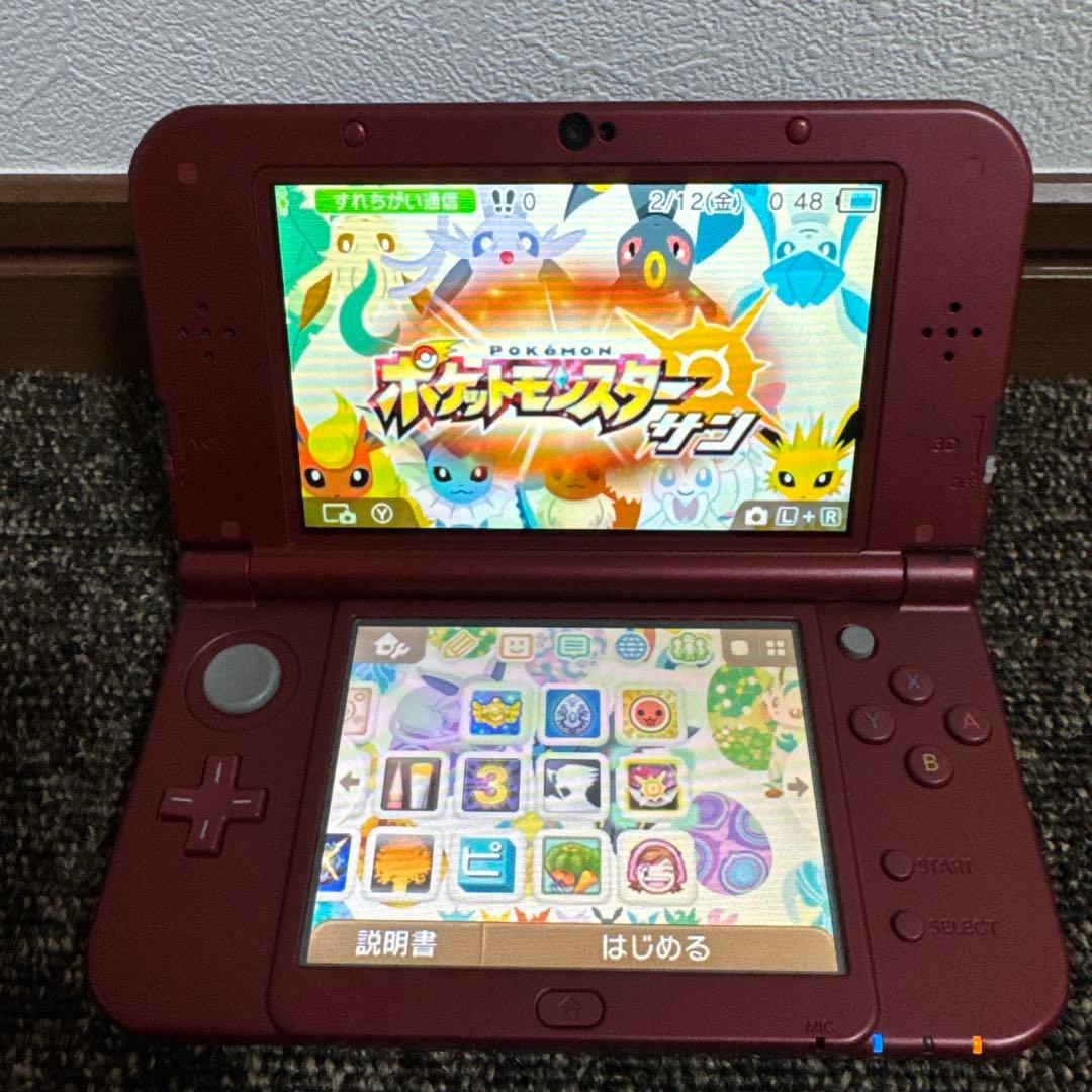 Newニンテンドー3DS LL メタリックレッド