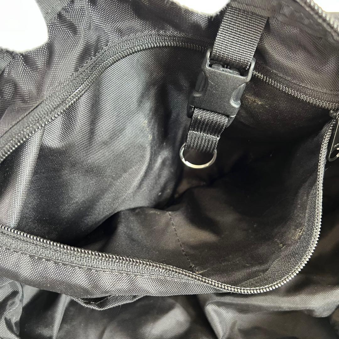 【2way】ブリーフィング デュアルダッフル ボストンバッグ ナイロン 旅行 黒