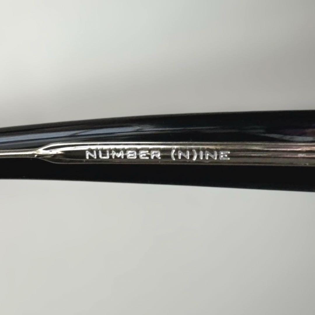 【美品】ナンバーナイン　オーバルサングラス　カートコバーン　本人期　ケース付
