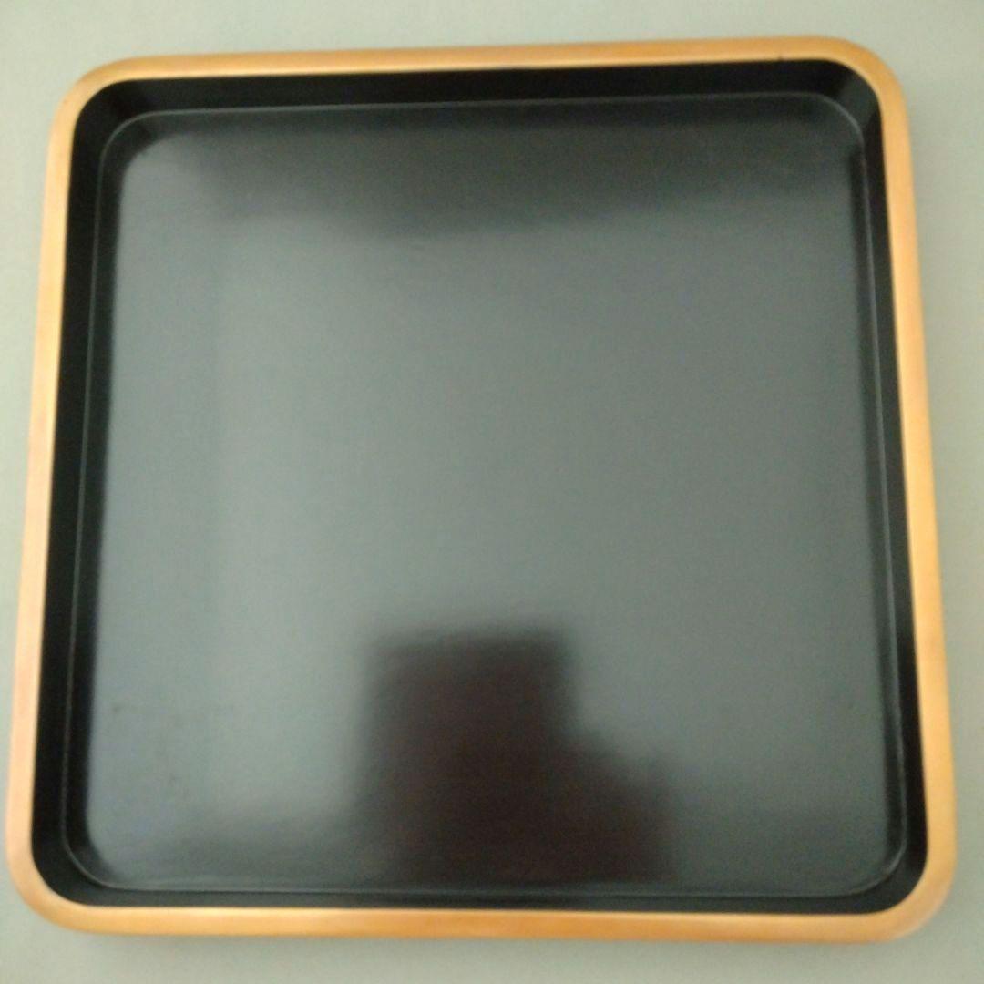 難あり　時代物　輪島塗　金蒔絵　重箱　二段重　家紋入　台付　木箱付