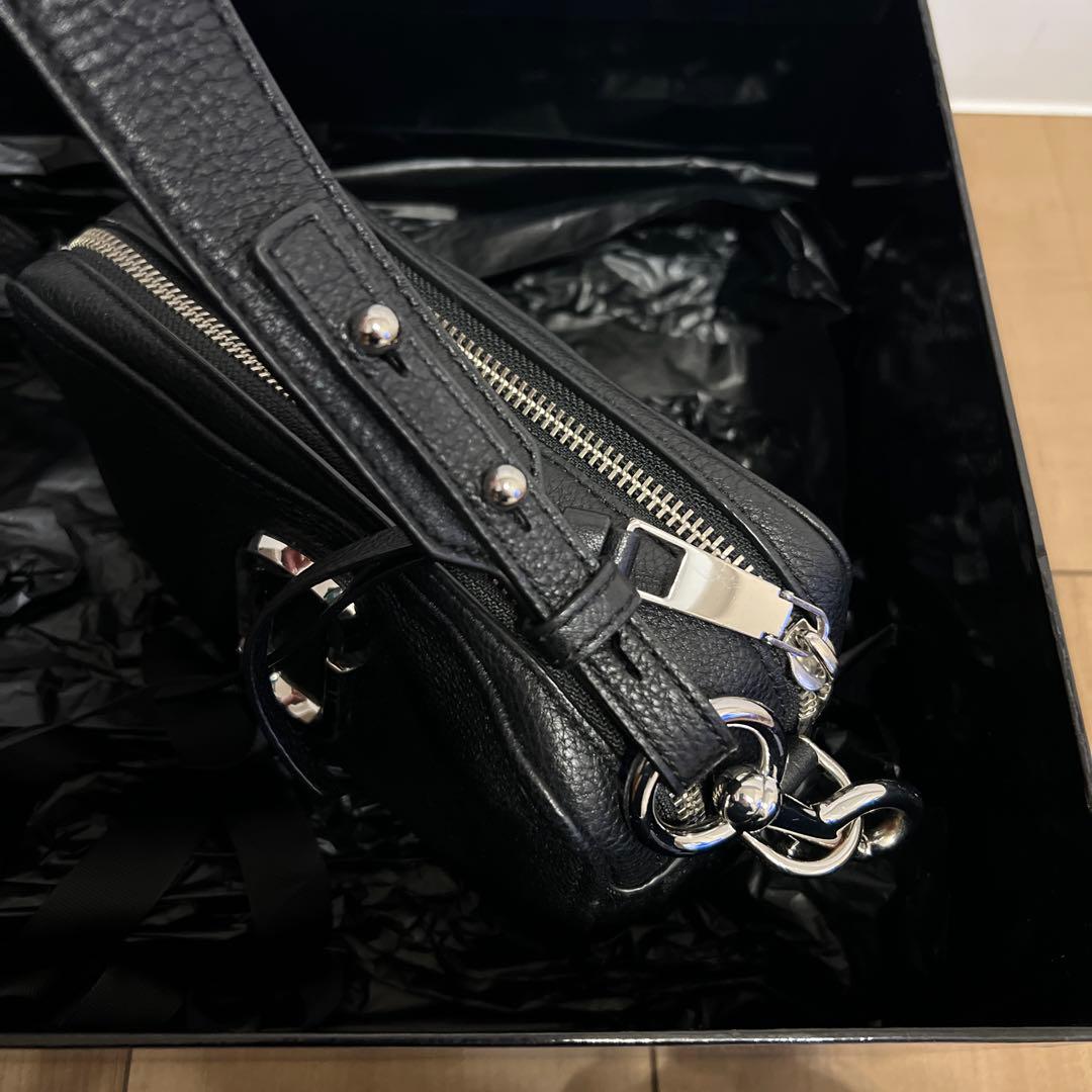 MARC JACOBS ブラックレザー バッグ