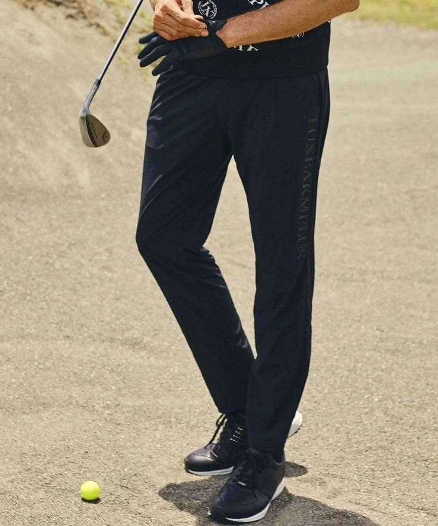 LUXEAKMPLUS / 24SS サイド ロゴ ストレッチ パンツ ゴルフ