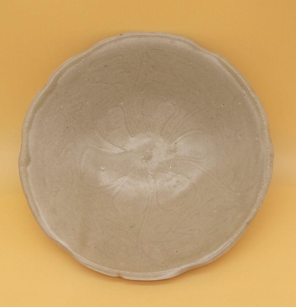 中国 宋時代 影青 茶碗 骨董 希少