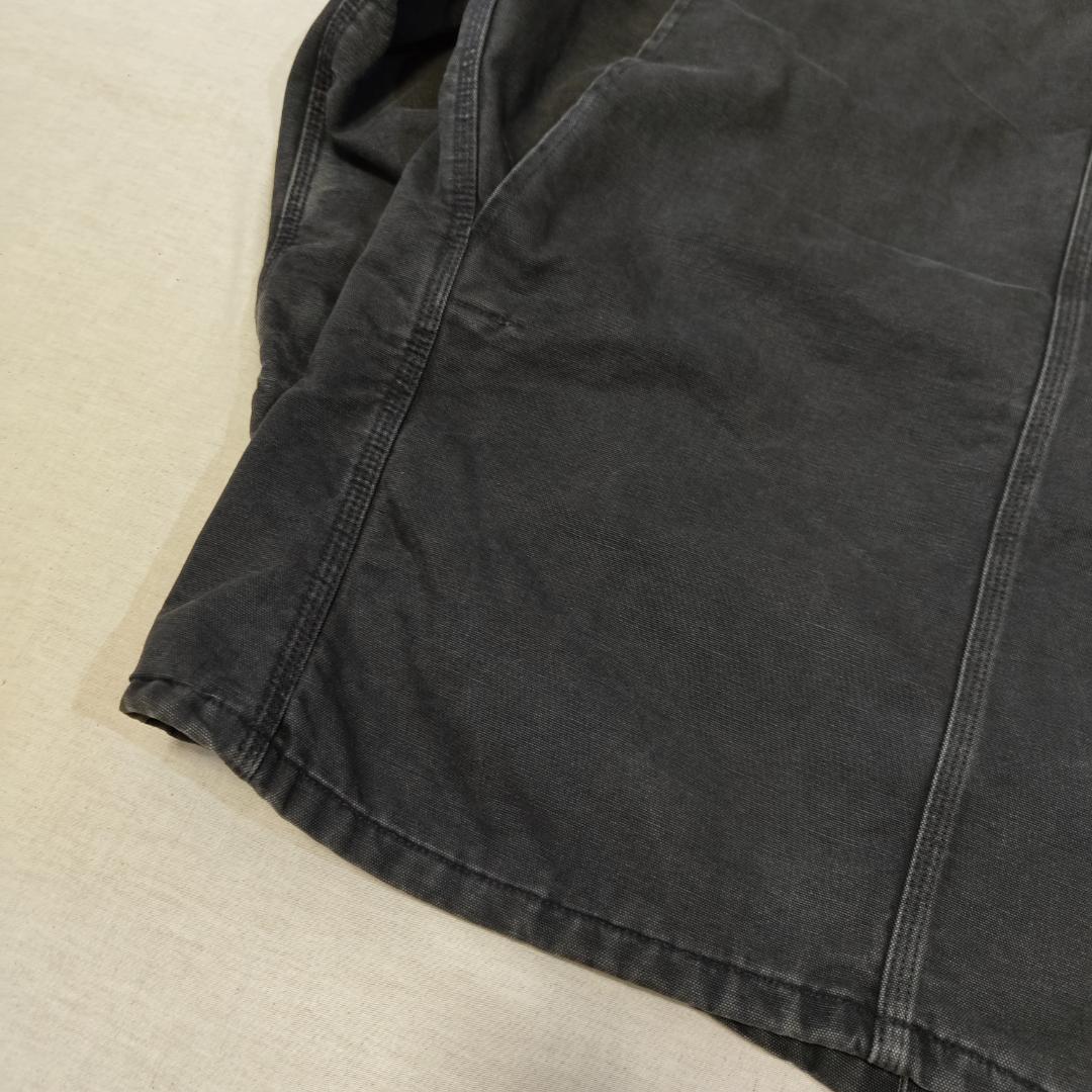 90s USA製 カーハート チョアコート フェード ブラック 黒 CB105