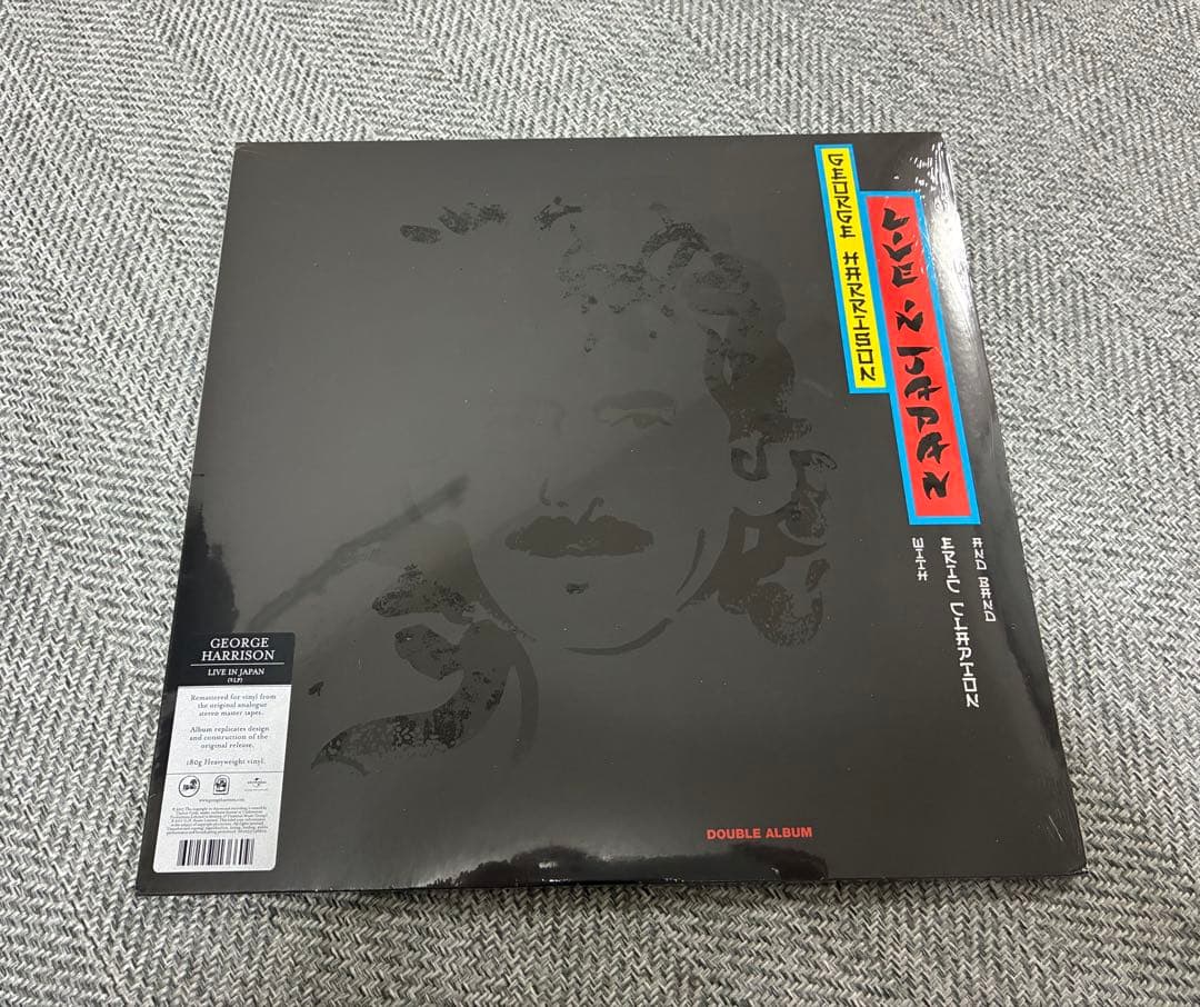 ジョージハリスン 「Live In Japan」EU盤2LP（未開封盤）