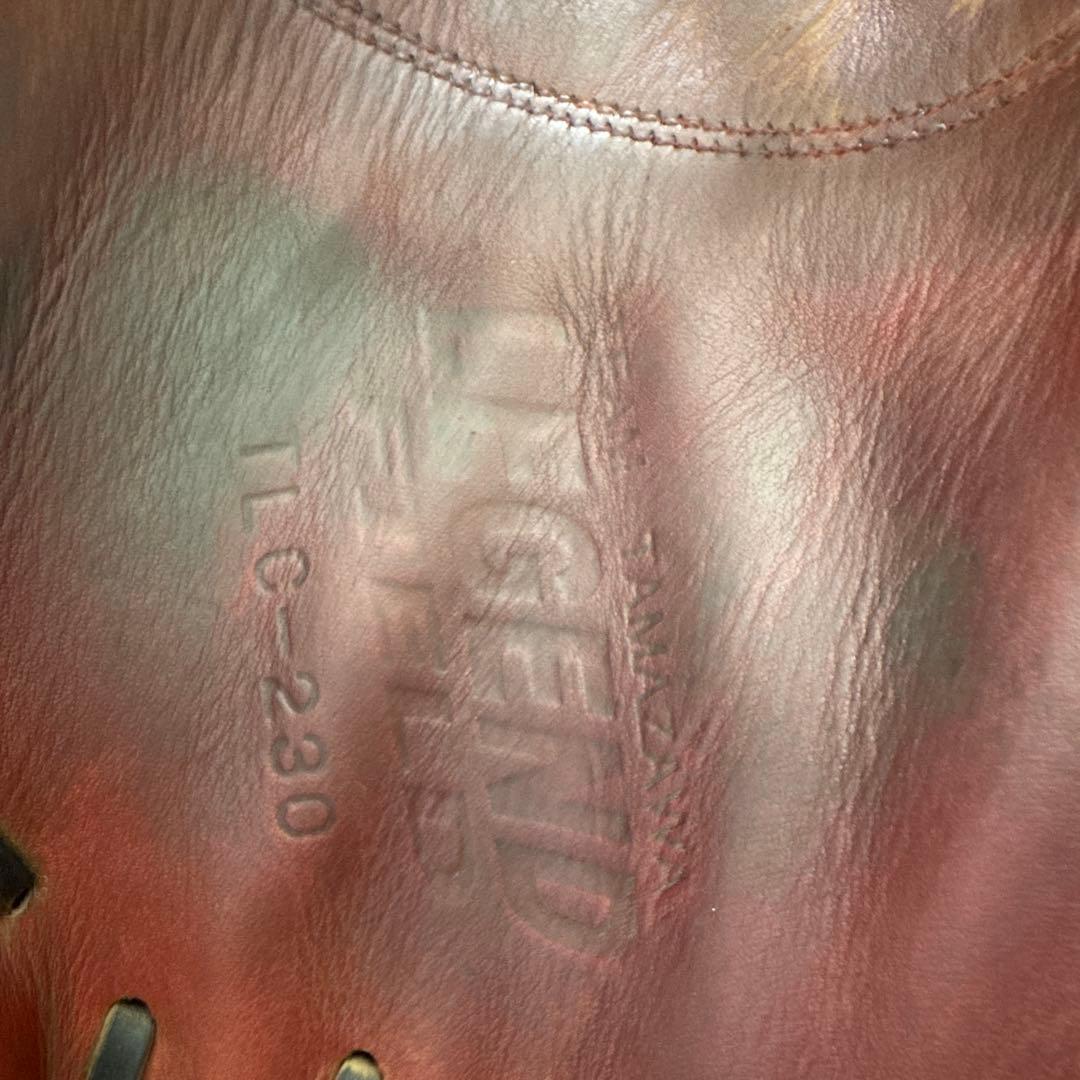 玉澤キャッチャーミットLEGEND TLC-230 硬式野球グローブ ブラウン