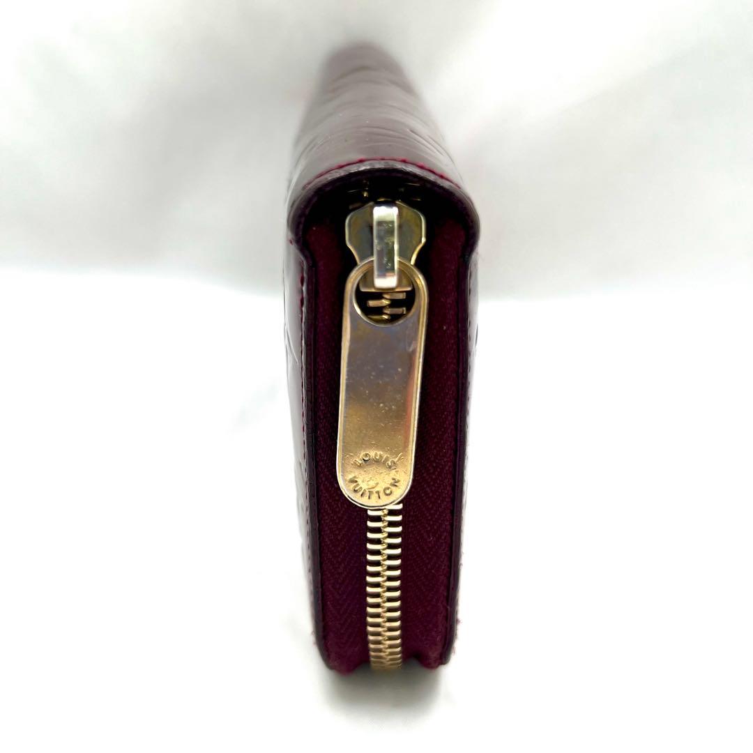 ルイヴィトン ヴェルニ ワイン ジッピーウォレット モノグラム M93575