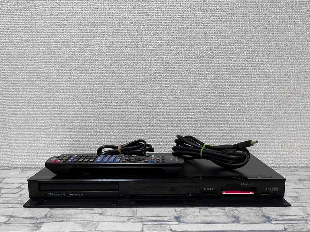 4K ハイレゾ　2番組録画　パナソニック　BDレコーダー　DMR-BRW520