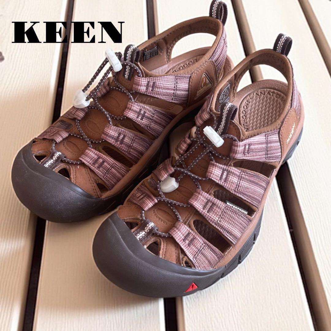 美品 KEEN MEN NEWPORT RETRO フジロックモデル