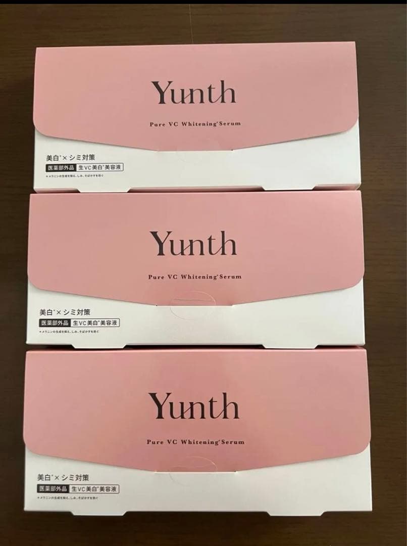 Yunth Pure V. Moisturizing Serum 3個セット