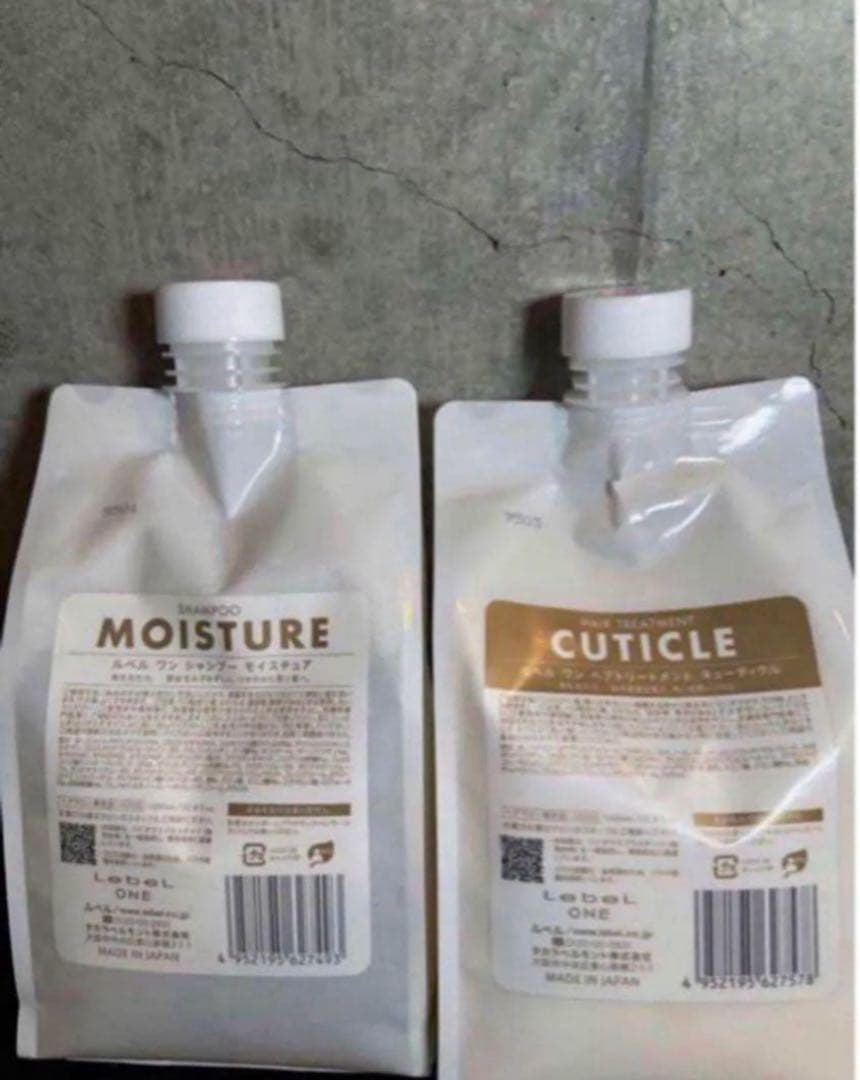 ルベル　シャンプー MOISTURE & ヘアトリートメント CUTICLE