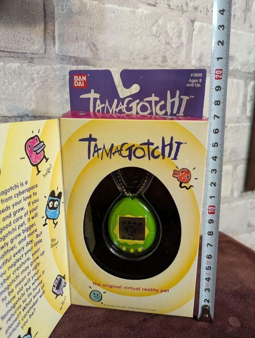 希少 初代 たまごっち アメリカ版 未使用 海外版 育成 バンダイ BANDAI