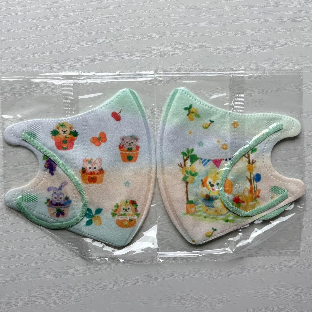 ◎ダッフィーフレンズ◎キッズ立体マスク　全10種30枚