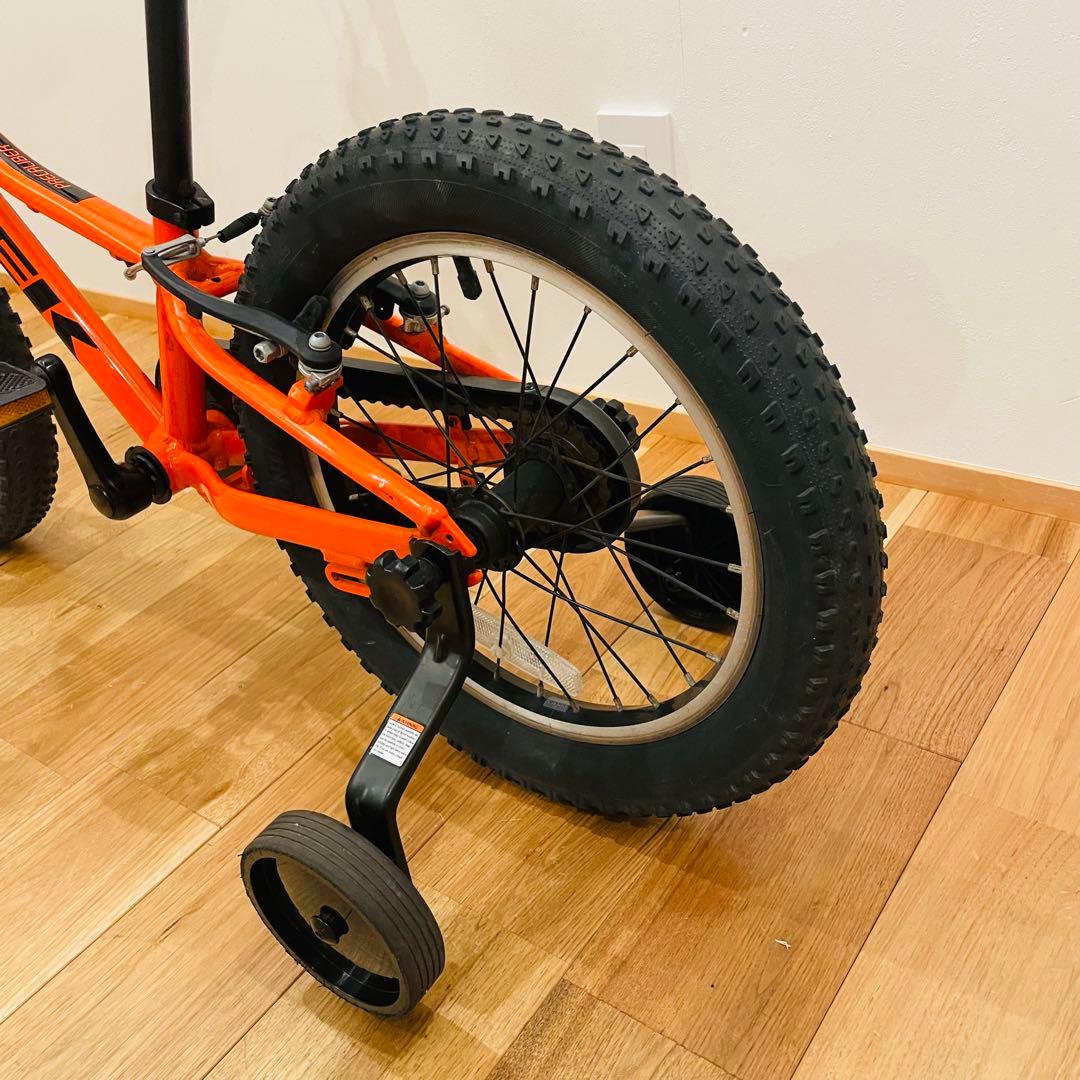 良品 TREK トレック　PRECALIBER 16インチ　オレンジ 自転車