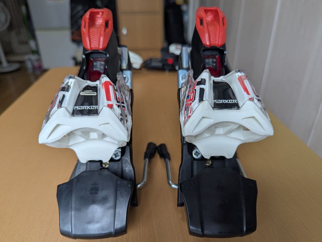 MARKER XCELL12 スキー ビンディング ホワイト/レッド