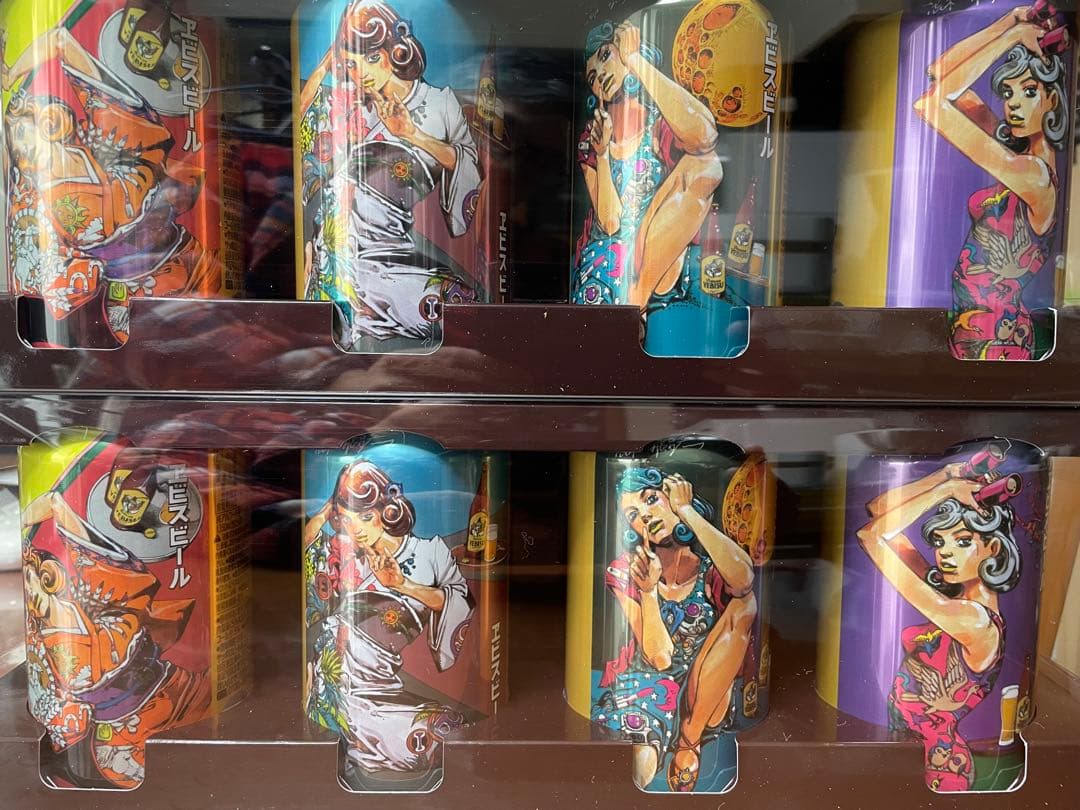 エビスビール 荒木飛呂彦描き下ろし 原画複製デザイン缶（当選品）