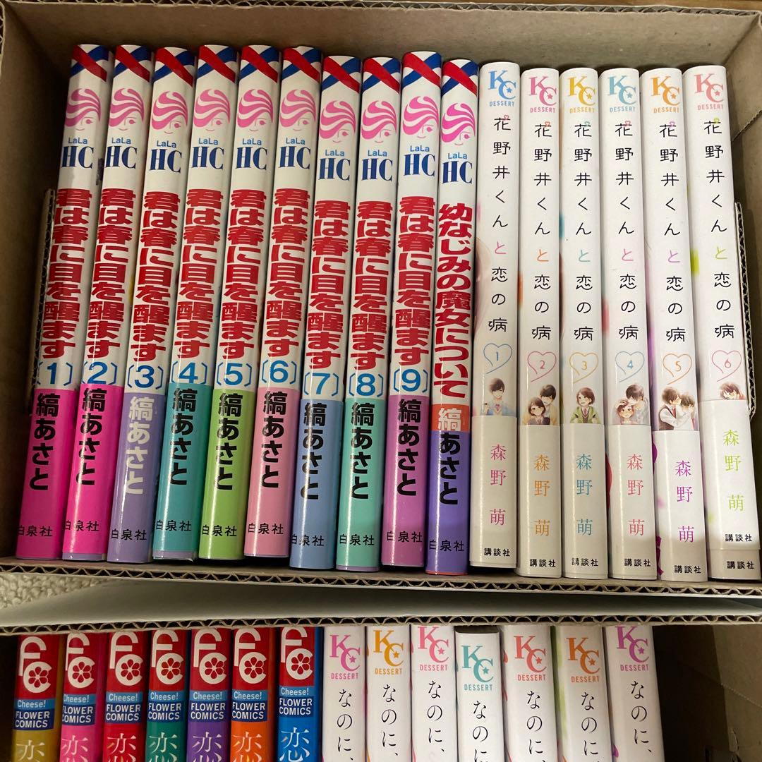 少女漫画セット 売り　(63冊)