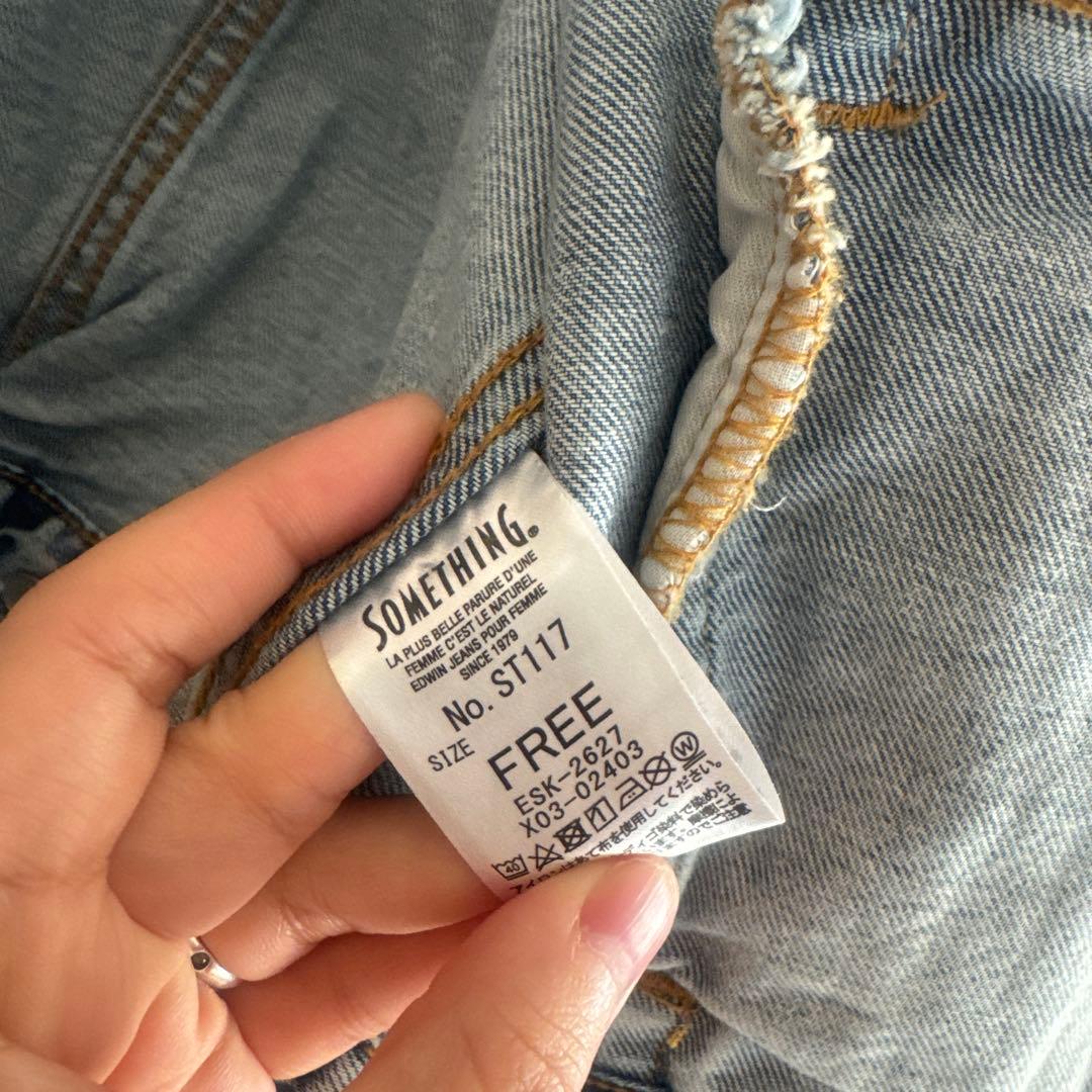 【新品未使用】something EDWIN デニムジャケット