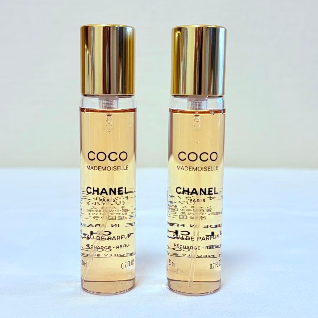 シャネル　ココマドモアゼル　ツイスト&スプレー　20ml 本体＋リフィル　セット