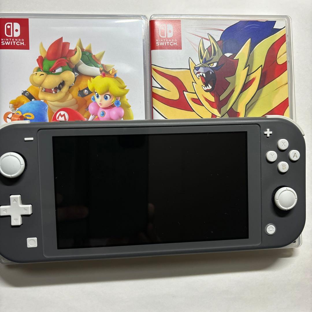 Nintendo Switch Lite グレー 本体+ゲームソフト