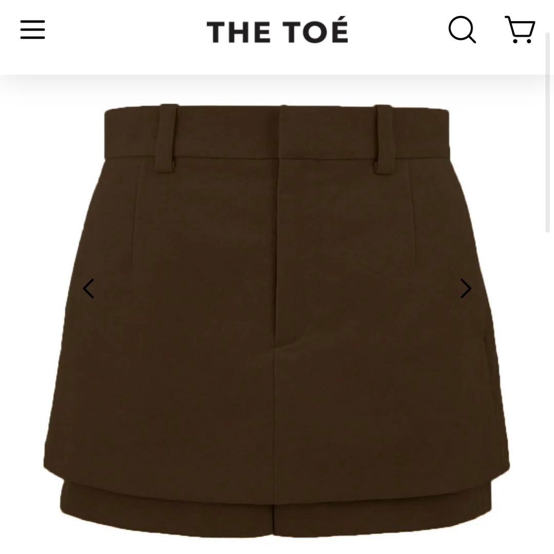 パンツ The toe Piraeus Short Pants brown