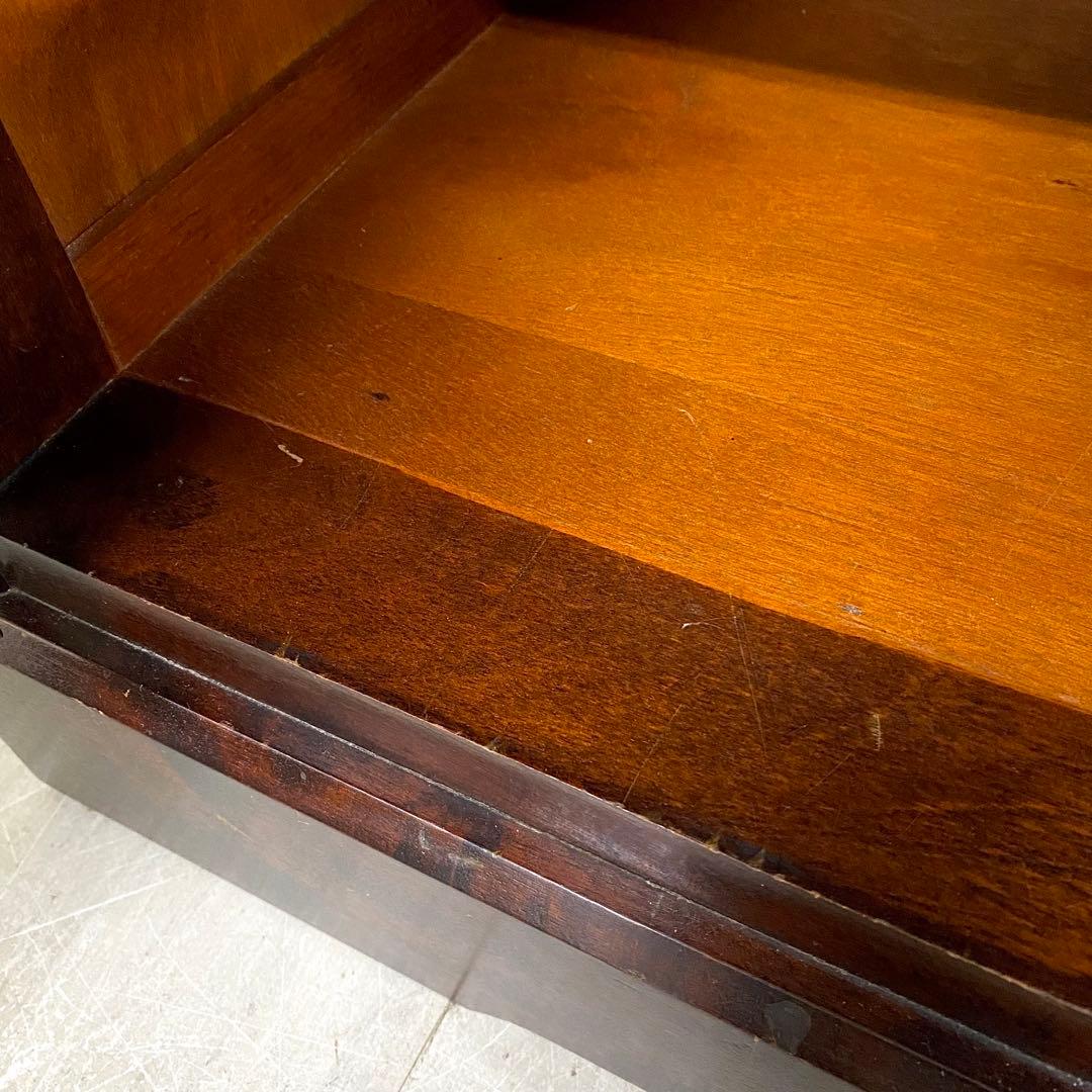 北海道民芸家具 北民 食器棚 飾り棚 民芸 キッチンボード 4