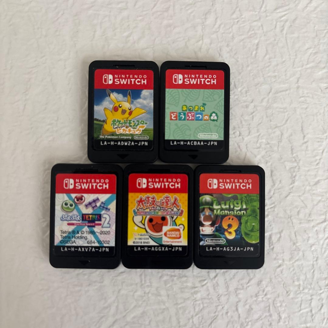 Switch スイッチ ポケモン どうぶつの森 ルイージマンション3 テトリス2