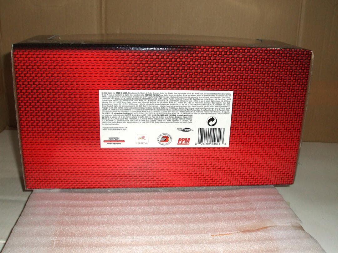 美品　ミハエル・シューマッハ　5年連続　WC　優勝記念　マテル　１／１８